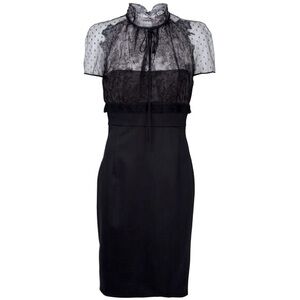 To Die For! Valentino Black Lace Dress (Seen on Ciara!) Size 4 (IT 40) $2990